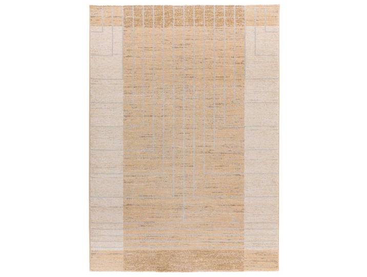 Atticgo Webteppich beige Craft 133/190 cm, Beige, Ethno, Rechteckig, 133x190 cm, antistatisch, für Fußbodenheizung geeignet, leicht zusammenrollbar, Teppiche und Böden, Teppiche