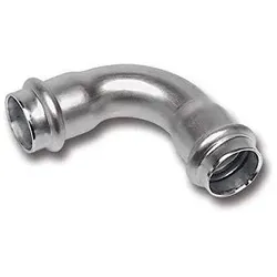 Sanha, Rohrverbindungstechnik, Ellenbogen -NIROSAN plienas Noble d 90 ° d 35 (Winkelverbindung)
