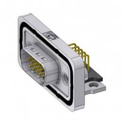 Deltron Connectors HD-DWM15PYC/2M46UN D-SUB Stecker 90 ° Polzahl: 15 Löten, Pins 1 St.