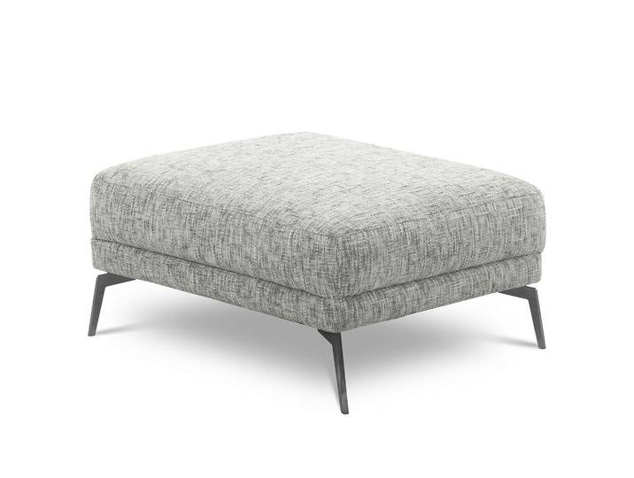 P & B Hocker Spring, Grau, Metall, rechteckig, 96x45x80 cm, Wohnzimmer, Hocker, Sitzhocker