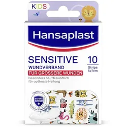 Hansaplast Wundverband Pflaster SENSITIVE KIDS bunt 10 St.