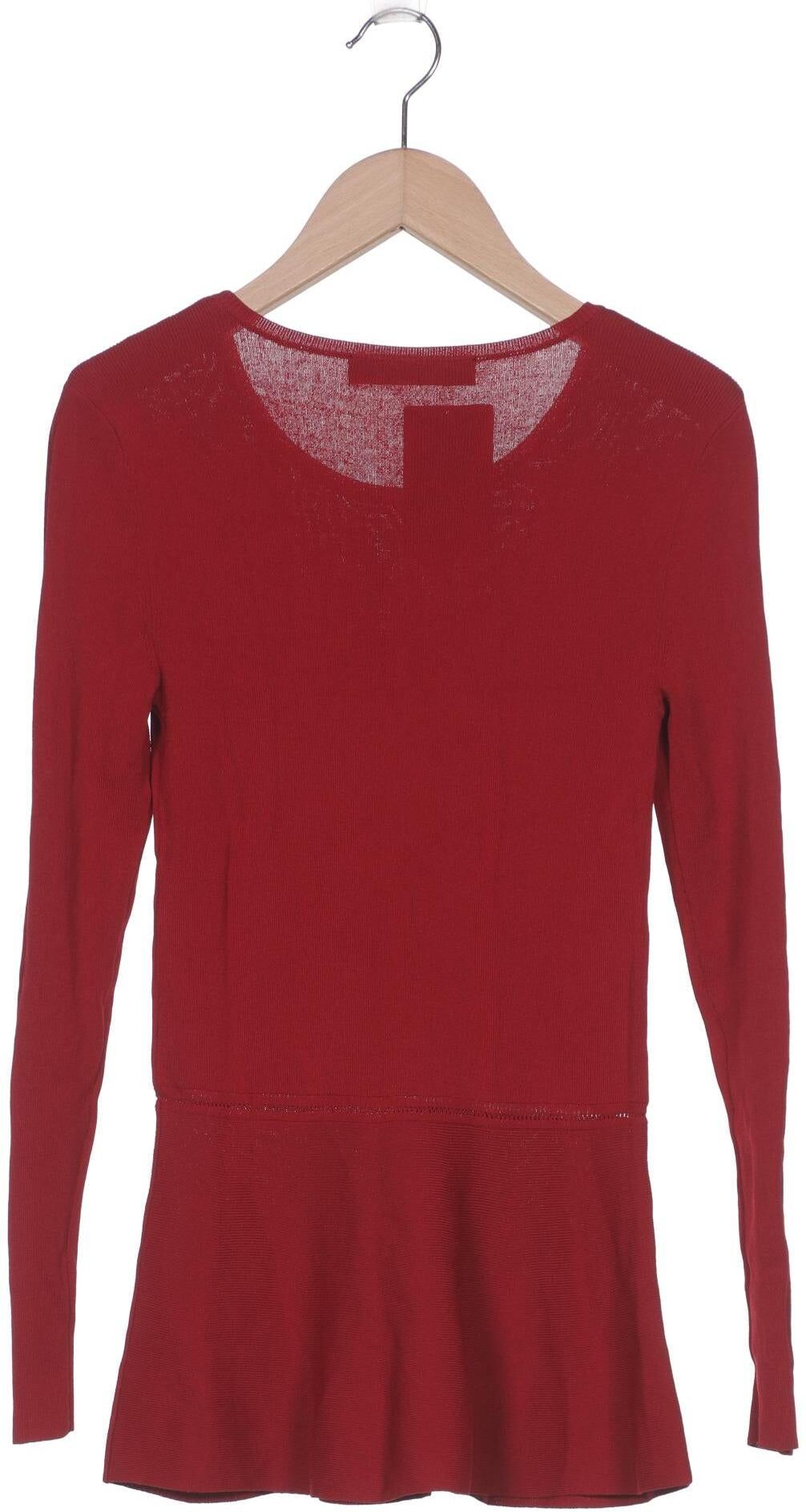 Hallhuber Damen Pullover, Rot, Gr. XS, Viskose / Synthetik - Second Hand