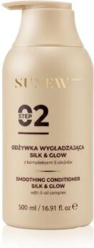 SUNEWMED+ Silk & Glow Repairing Conditioner condicionador suavizante para cabelo brilhante e macio 500 ml. Silk & Glow Repairing Conditioner
