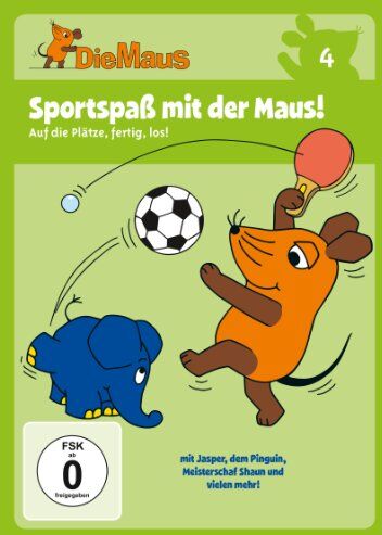 Armin Maiwald - Die Sendung mit der Maus DVD 4: Sportspaß mit der Maus - Preis vom 11.10.2026 03:10:56 h
