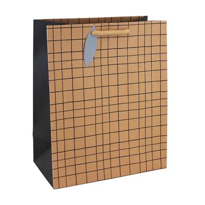 Clairefontaine 6x Minimalist, große Geschenkttasche 26 ,5x14x33 cm - Kartonbraun 28794-2C