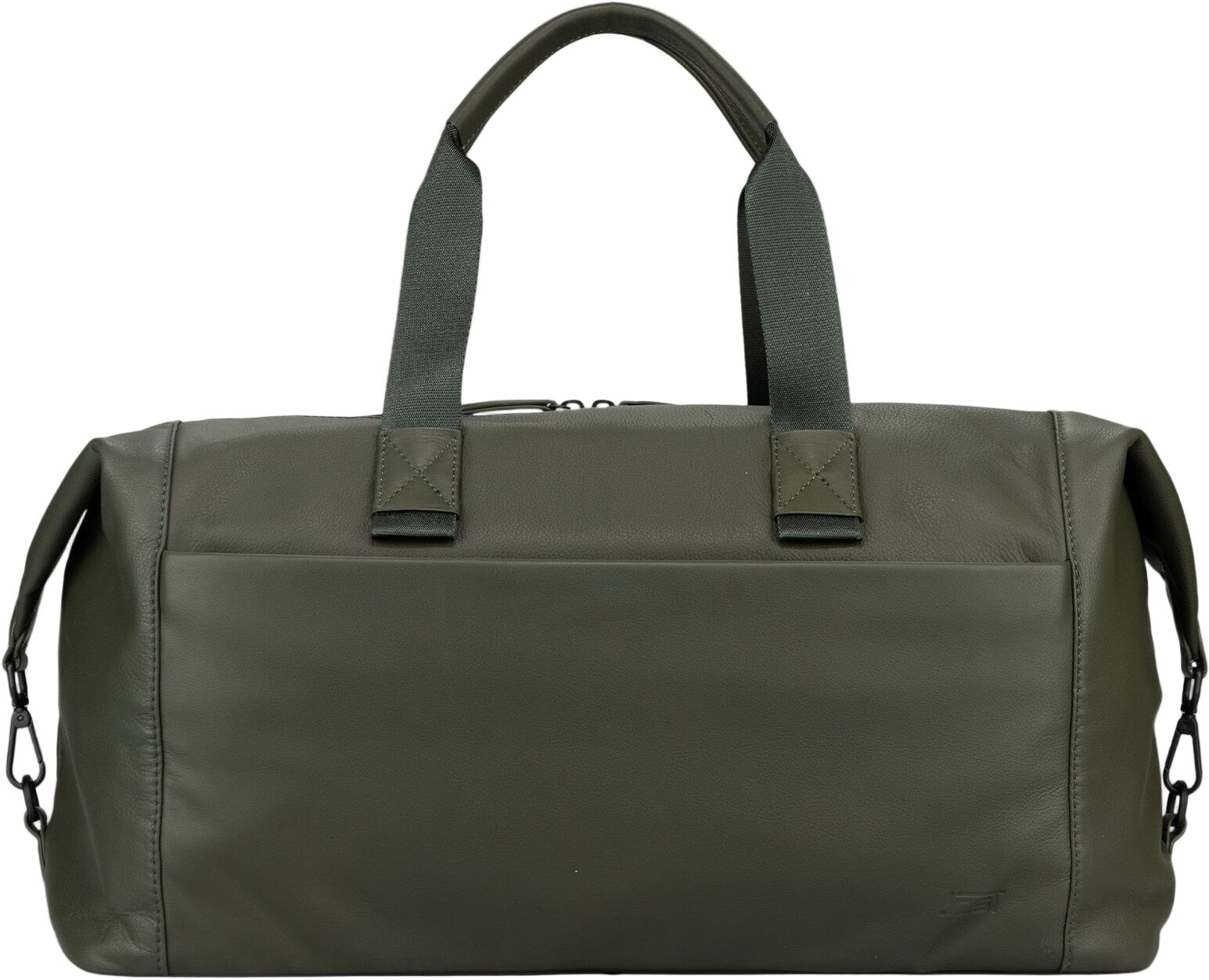 Jost Tromsoe Leather Travel Holdall - Dark Green