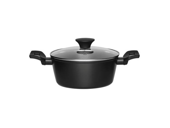 Suppentopf 2,2 l, Schwarz, Metall, Kochgeschirr, Töpfe, Kochtöpfe