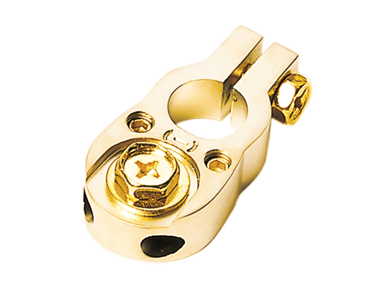 ACV Batterieklemme Minuspol (gold) 2 x 10 mm²