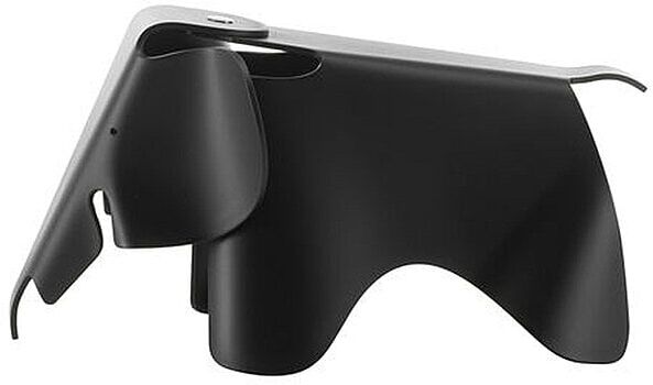 VITRA Dekofigur - Eames Elephant Small Tiefschwarz schwarz EG