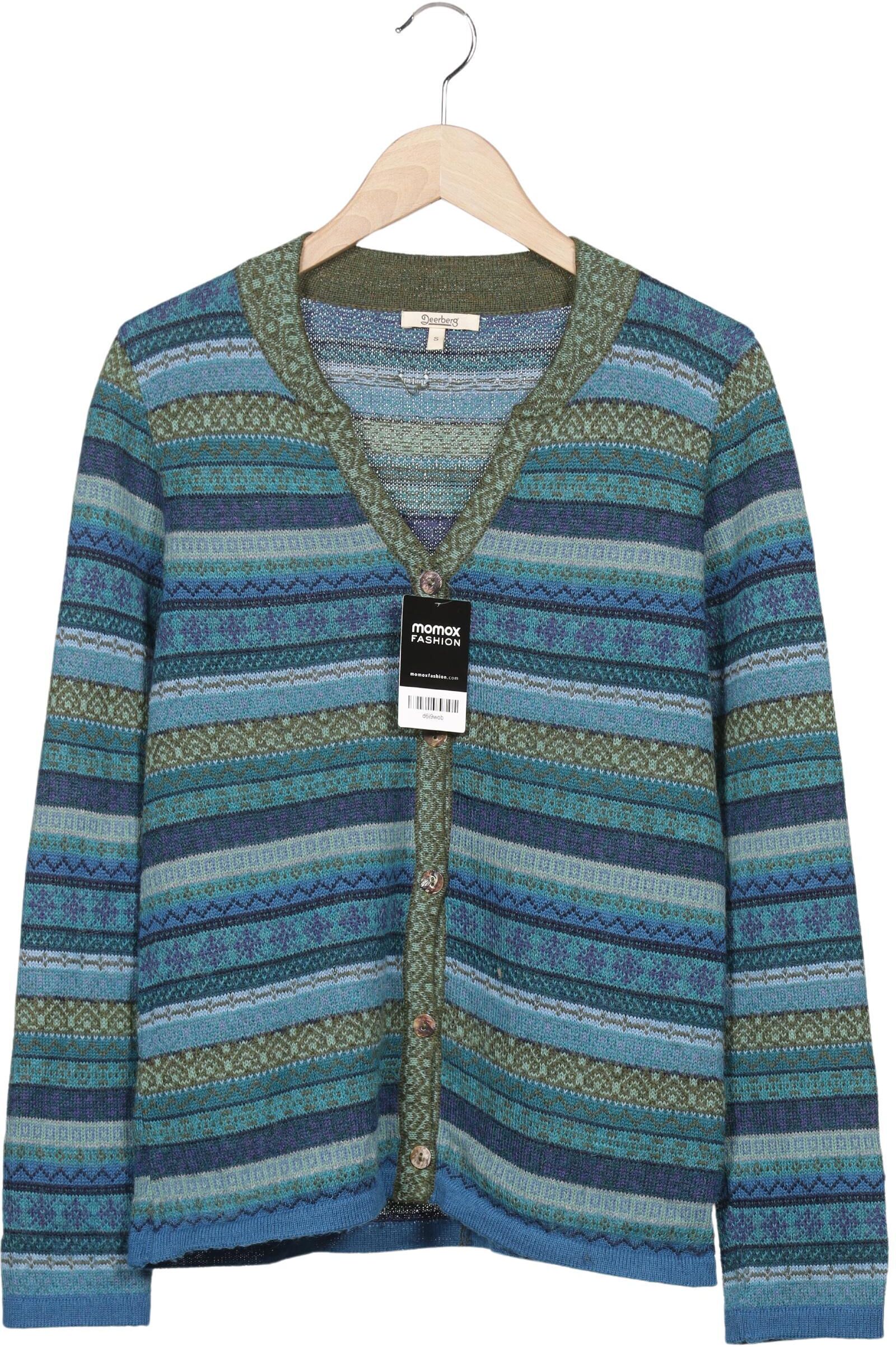Deerberg Damen Strickjacke, Mehrfarbig, Gr. S, Alpaka - Second Hand