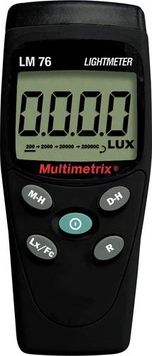 Multimetrix P06236201LM 76 Luxmeter 0 - 200000 lx