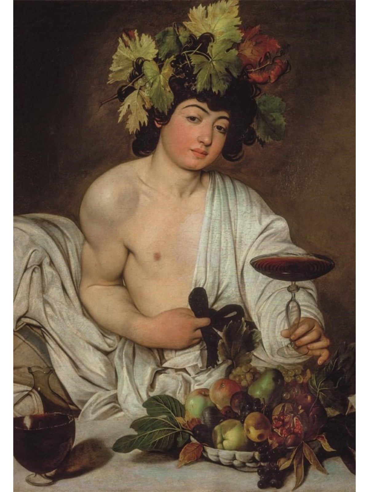 Clementoni Puzzle Museum Caravaggio Bacchus 2023, 1000 bri 2D Puzzles