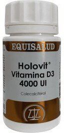 Equisalud Vitamin D3 4000 Ui Cholecalciferol 50 Capsules