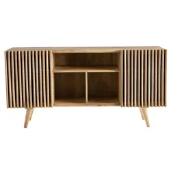 Sideboard mit Schiebetüren ALBA aus massivem Mangoholz