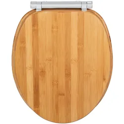 WC-Sitz BAMBUSA (BT 34,50x40,50 cm) - braun - BT 34,50x40,50 cm