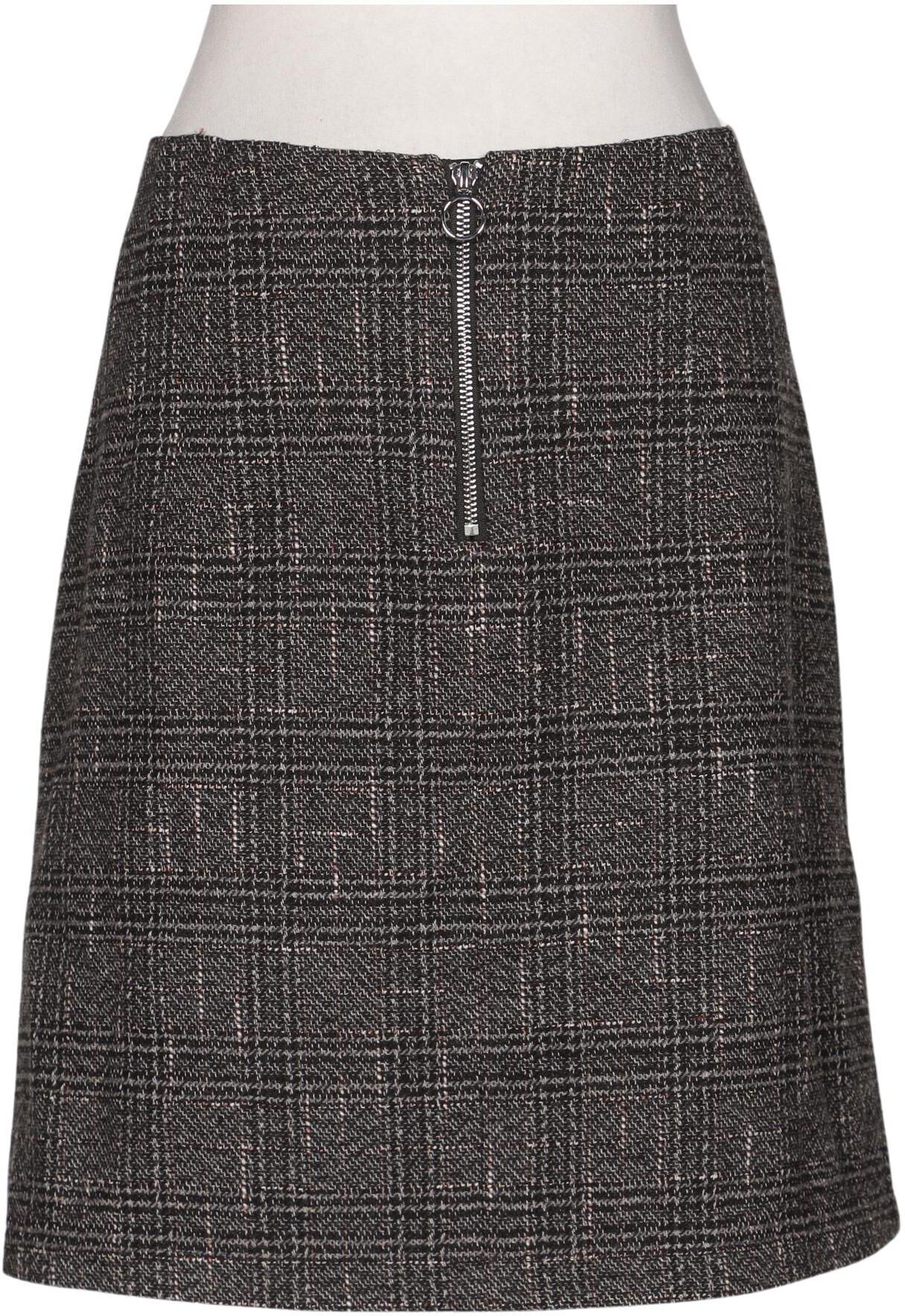Set Damen Rock, Grau, Gr. EU 42, Baumwolle / Wolle / Leinen / Synthetik / Viskose - Second Hand