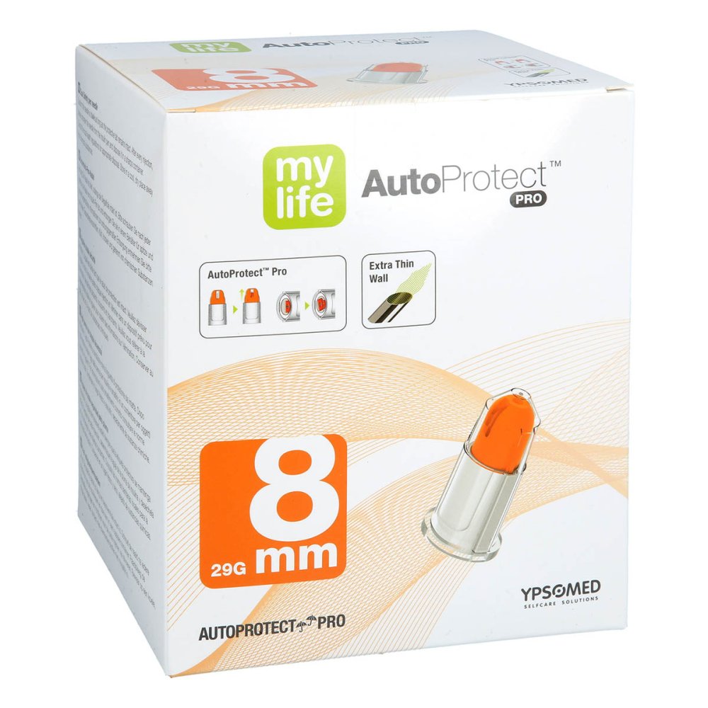 Medi-Spezial GmbH Mylife Autoprotect Pro Sich.-pen-nadeln 8 Mm 29 G 19510086