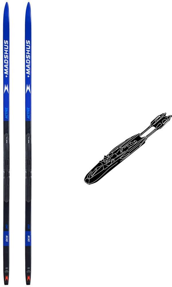 Madshus  - Pack Ski Nordique Active Skin - 202 + Xcelerator 2.0 Classic - Ski Nordique