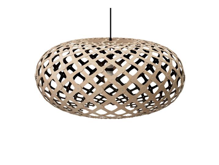 Suspension Kina Ø 100 cm bois/noir - david trubridge - Salon / séjour - Bambou