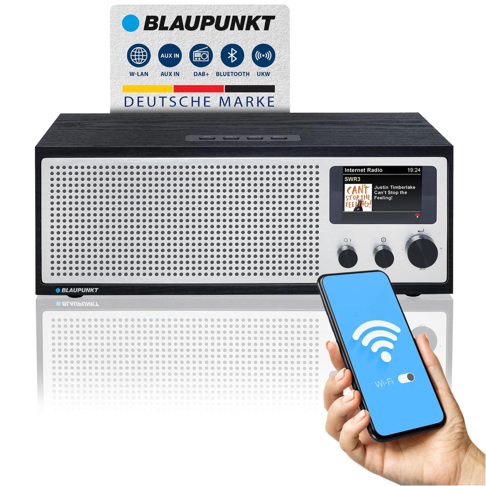 NAPOLI IRD 400 Internetradio mit DAB+ Schwarz