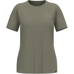 Odlo, Damen, Funktionsshirt, Ascent Sun. Sea. Mountains. (L), Grün