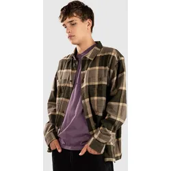 Vans Larkspur Plaid Flannel Hemd obsidian fern / bungee cord Gr. S