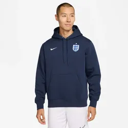 NIKE England Sportswear Club Hoodie WM 2026 Herren 410 - midnight navy/white M