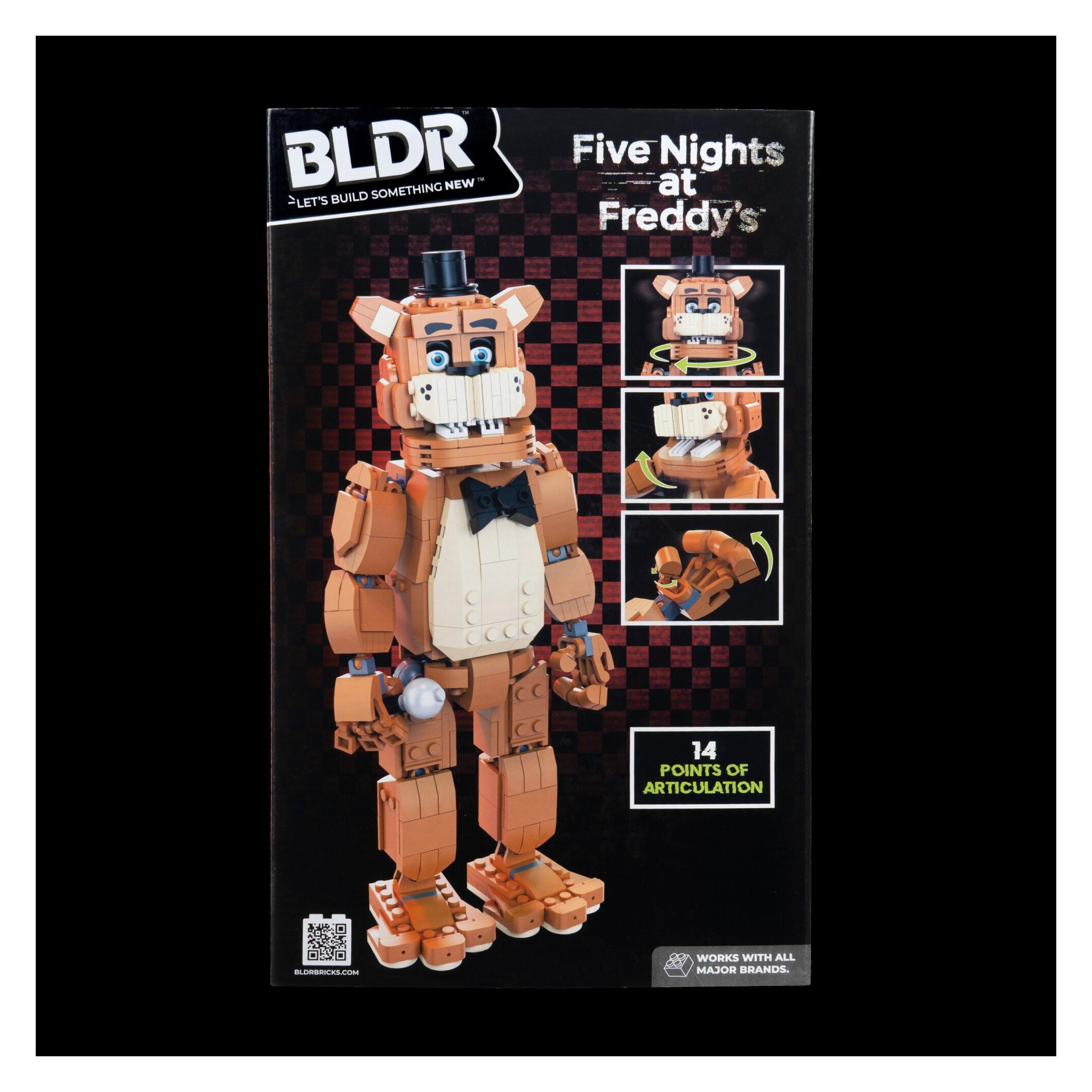 Bldr Five Night at Freddy's Freddy Fazbear Buildable Figure (AMOS2620706)