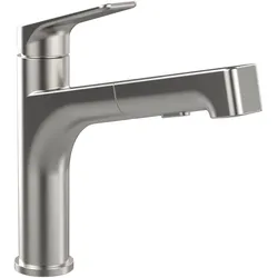 Villeroy & Boch Küchenarmatur Junis Sky Shower 225x650mm aus Edelstahl Edelstahl massiv, 928200LC 928200LC