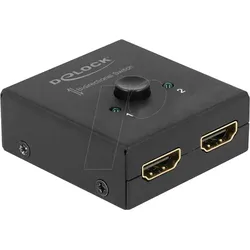 DELOCK 64072 - Switch bidirektional HDMI 2 - 1 4k 60Hz kompakt