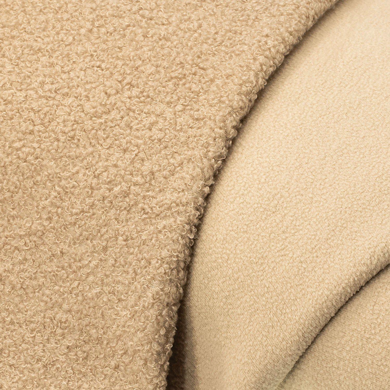 Doubleface-Teddy-Fleece, beige
