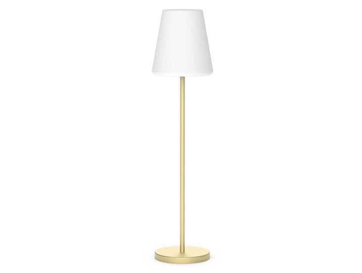 Newgarden Lola Slim 120 Solar-Stehlampe messing 120, dimmbar, messing / gold, Metall, Solarleuchte
