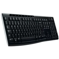 Logitech Kabellose Tastatur »K270« schwarz, 44.1x1.8x14.9 cm