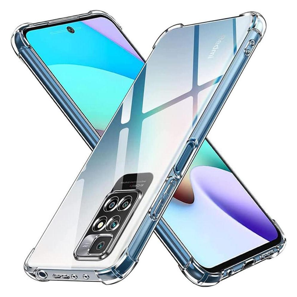 Techsuit - Shockproof Clear Silicone - Xiaomi Redmi 10 / Redmi 10 2022 - Clear (Xiaomi Redmi 10) (56344894)