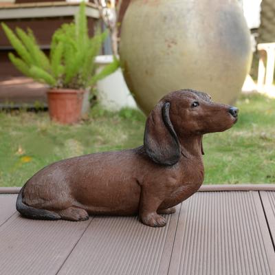 Hi-Line Gift Ltd. Dachshund Brown (Hi-Line Exclusive)