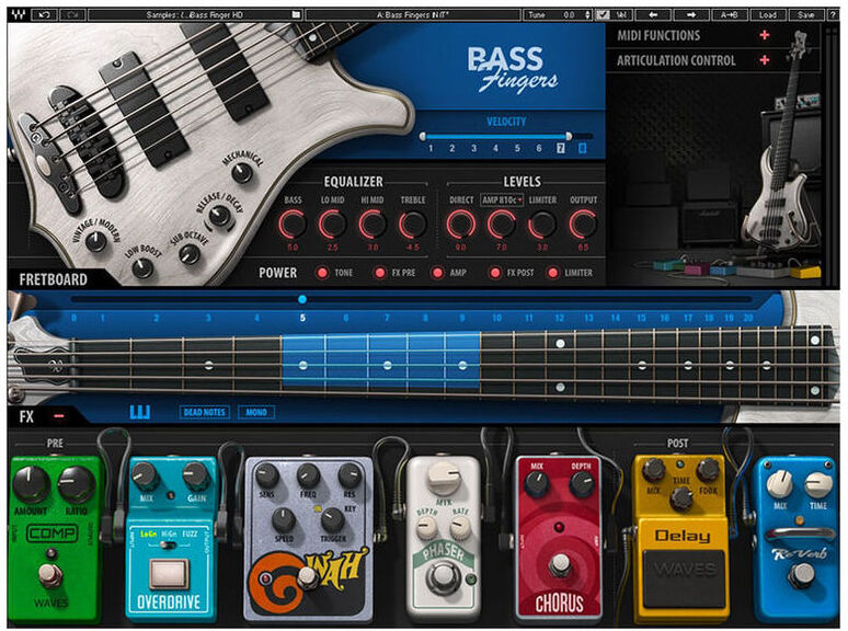 Waves Bass Fingers