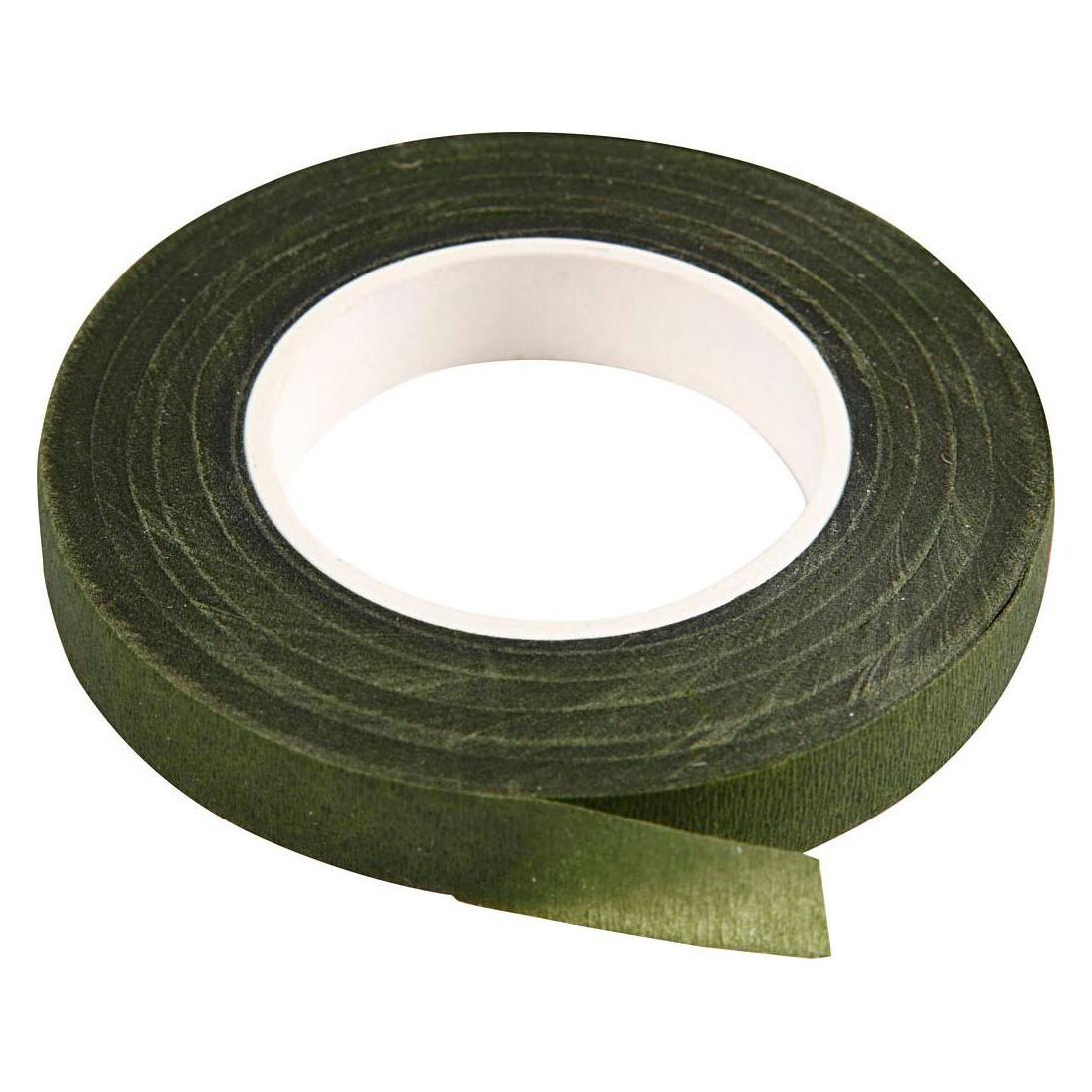 Creativ Company Blumenband Dunkelgrün, 7m (700 cm, 1.20 cm) (5712854365239)