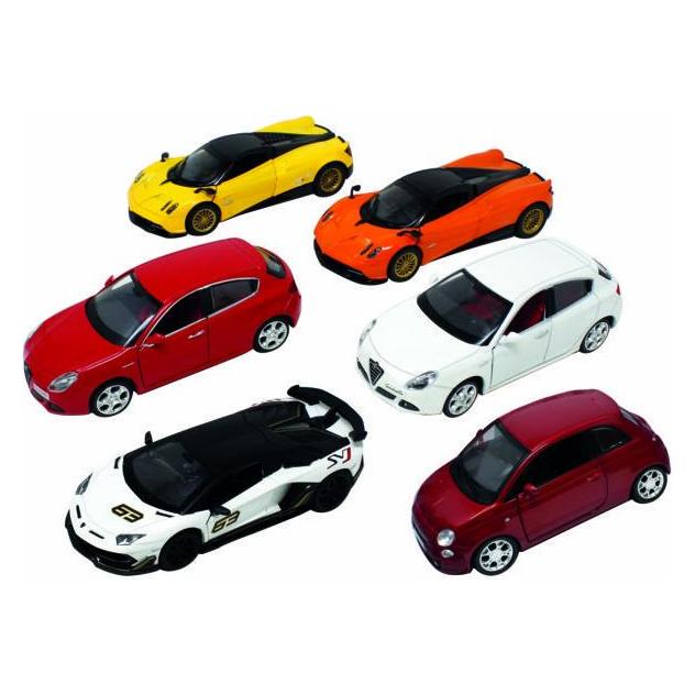 ODS Silver Wheel - Licensed Italian cars 1:32, breech-loading, opening doors, lights and sounds, batteri (36933428)