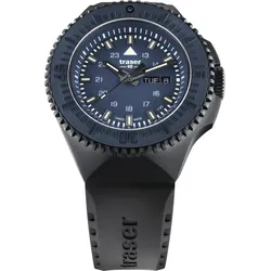 Traser H3 Tactical Adventure Collection P69 Black Stealth 109857 Sonderangebot - blau,schwarz - 46mm
