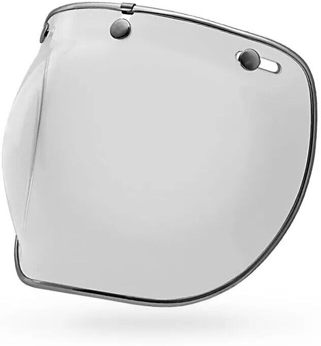 Visiera Bubble 3-Snap Chiara Bell Per casco CUSTOM 500 DLX taglia unic