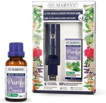 Marnys USB ultra nebulizer combo + synergy purify 30 ml