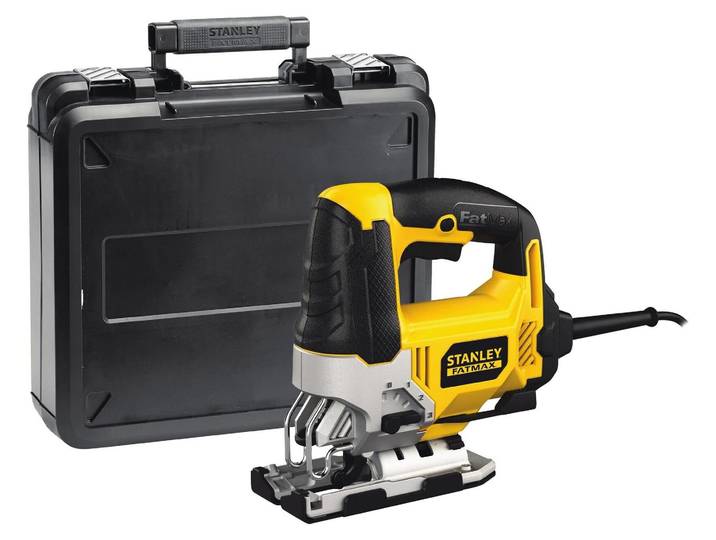 Scie Sauteuse Filaire STANLEY FATMAX FME340K-QS 710W Poignée Caoutchoutée et Faisceau LED avec Coffret de Transport