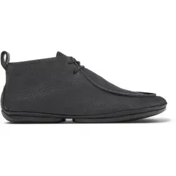 Camper für Damen. K400805-003 Right Nina Lederstiefeletten schwarz (37), Wohnung, Schnürsenkel, Lässig