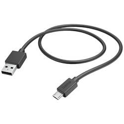 hama 00201584 Ladekabel, USB-A - Micro-USB, 1 m, Schwarz