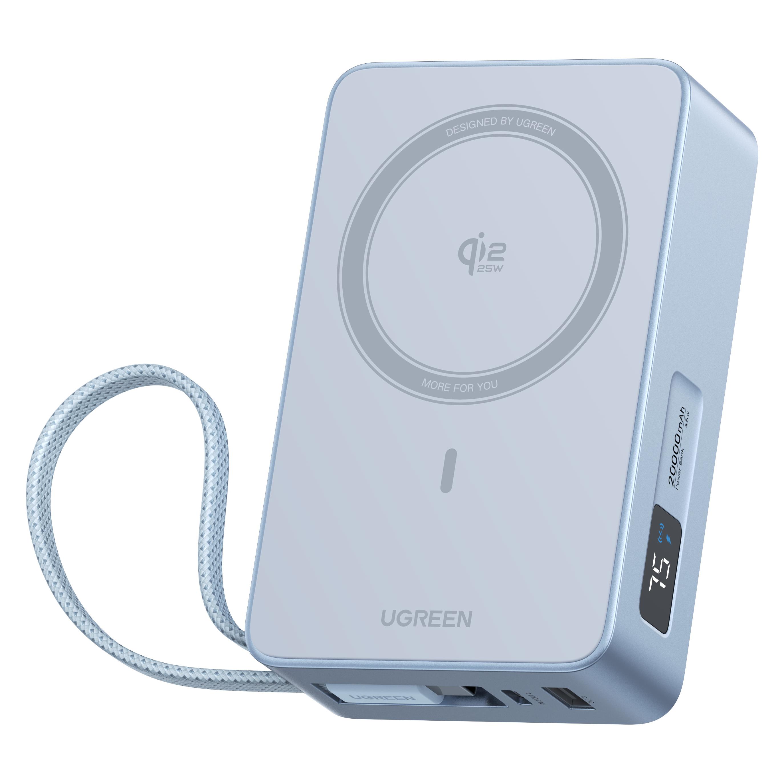 Ugreen MagFlow (20000 mAh, 45 W, 72 Wh) (65959)