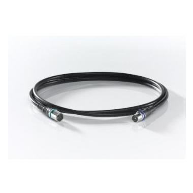 WISI DS37 U0150 Patchkabel 1,5m Anschlusskabel IEC-Buchse/IEC-Stecker (105 dB, Antennenkabel) (73378)