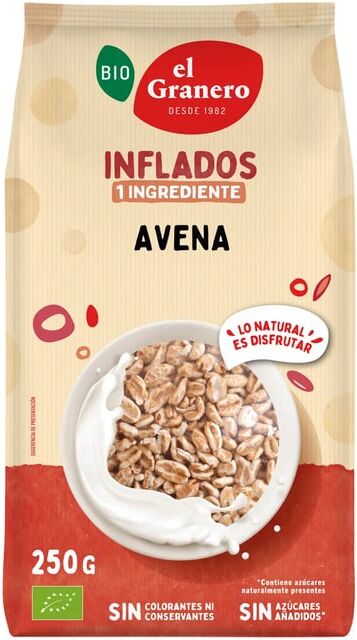 El Granero Integral Aveia Inchada Bio 250g
