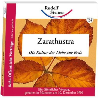 Zarathustra, Taschenbuch von Rudolf Steiner, Rudolf Steiner, 978-3-86772-308-4