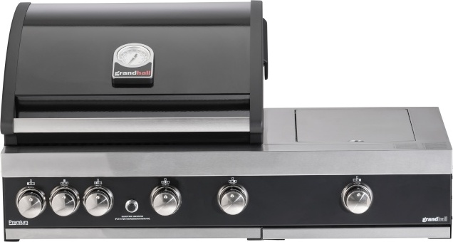 Grandhall Premium PLUS G4 Sear Brenner Gasgrill Edelstahl 3 Brenner 13 kW BBQ