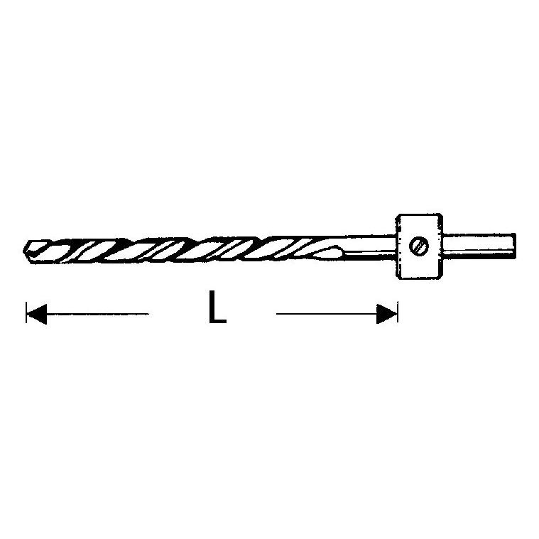 Anuba Bohrlehren und Zubehör zu -TRIPLEX (BOH-070-ZYL + SRI072L)